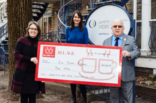10  000 $ pour les Petits Frères!