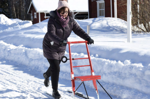 Découvrir la trottinette des neiges