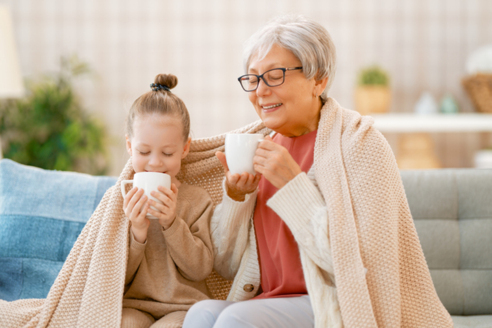 Être grand-parent, c’est bon pour le moral!